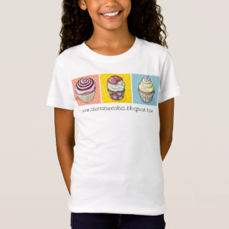 primära färger för muffintrio tee shirt
