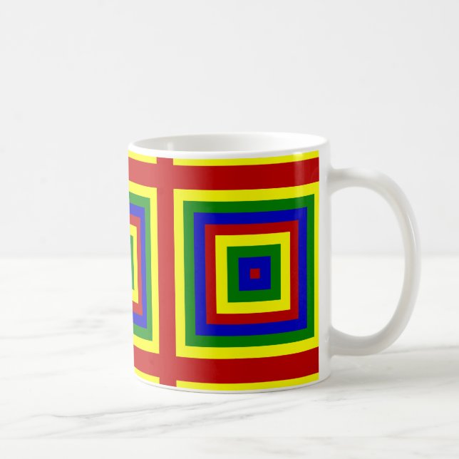 Primära Färger i lager Kaffemugg (Höger)