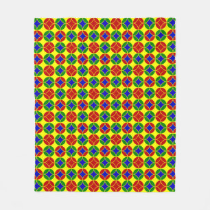 Primärcirklar-01-FLEECE BLANKET M Fleecefilt