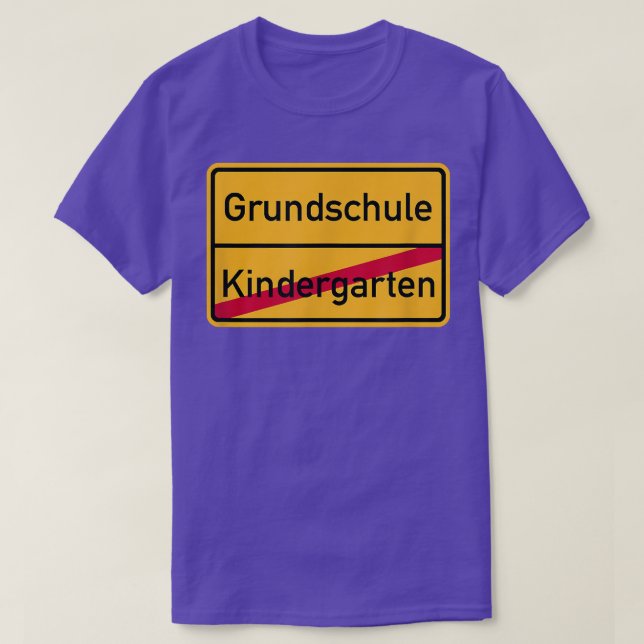 Primärskola 1:a klass T-Shirt (Design framsida)