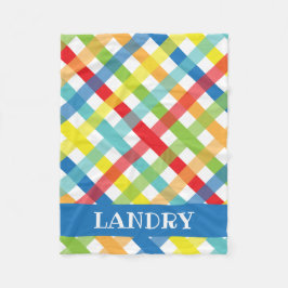 Primärt Criss Personlig Fleece Blanket