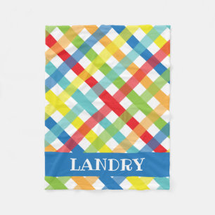 Primärt Criss Personlig Fleece Blanket