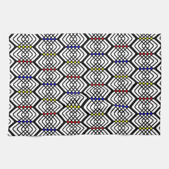 Primärt Färg Towel Kökshandduk (Horisontell)