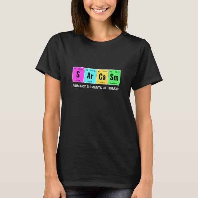 Primärt Inslag under den periodiska inslag-periode T Shirt (Framsida)