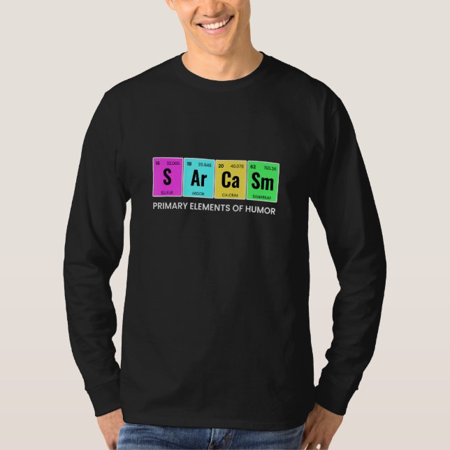 Primärt Inslag under den periodiska inslag-periode T Shirt (Framsida)