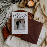 Primärt julkort och nyinlyst julkort<br><div class="desc">Det här är en mall för fotokort för elegant med en modern helgdag. Det enda inslag som inte är redigerbart är färgen på vattenfärgsdesignen och ord "gift och smart" // Om du vill ha fler alternativ för helgdag, sök efter "HELGDAGSKORT" i Sincerely By Nicole Zazzle-affären. * Om du tycker om...</div>