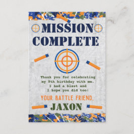 Primärt kort för militär Födelsedagsfest