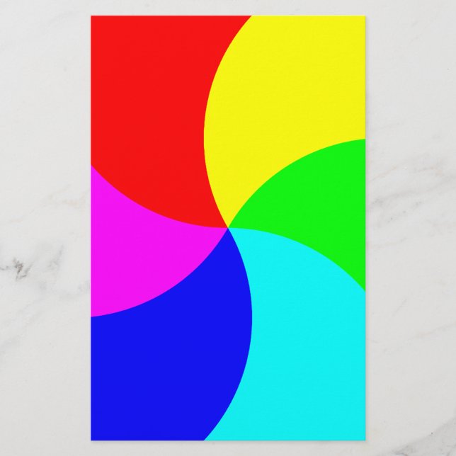 Primärt regnbåge Spiral (Framsida)