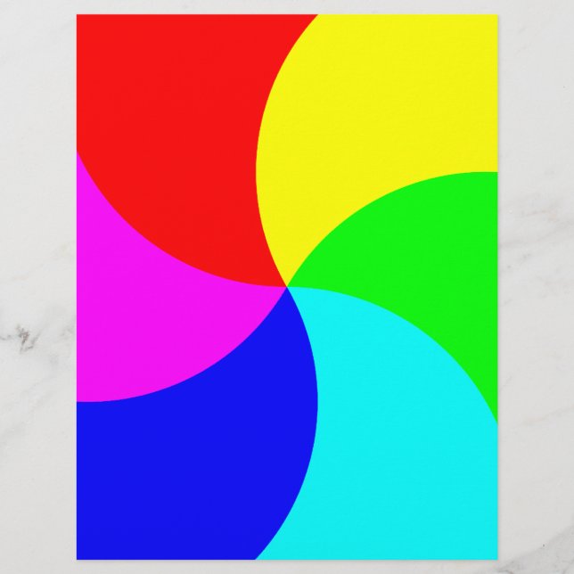 Primärt regnbåge Spiral (Framsida)