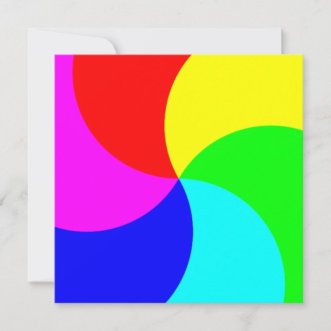 Primärt regnbåge Spiral (Framsida)