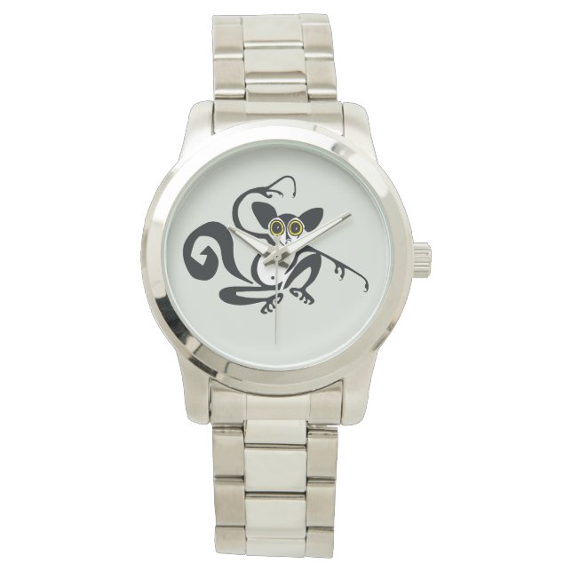 Primat - AYE-AYE - Lemur - Wildlife - Armbandsur (Framsida)