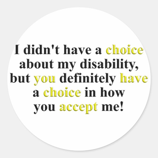 Primat Runt Klistermärke (Framsida)