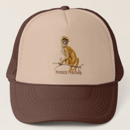 Primate Proclivity Monkey Trucker's Hat Keps