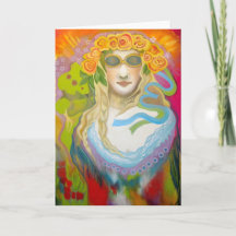 "Primavera, baby!", Tomt hälsningkort