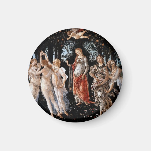 Primavera Botticelli Magnet (Framsidan)