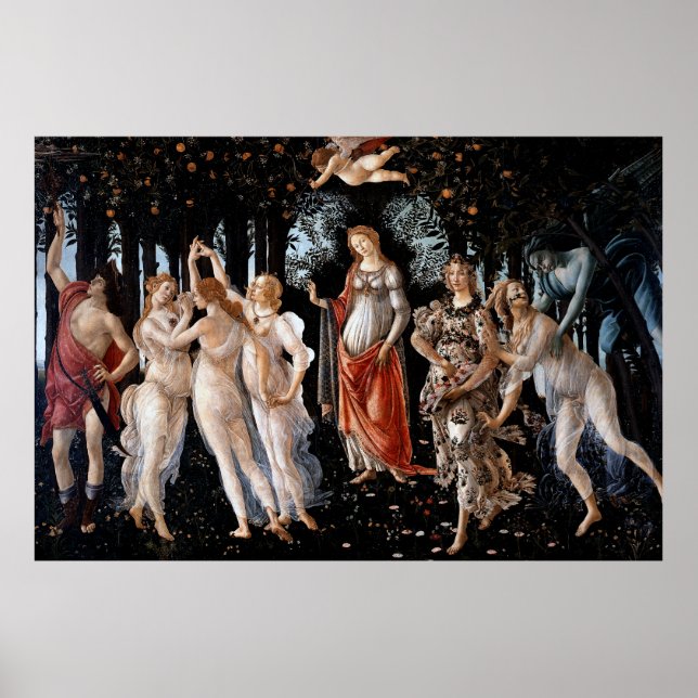 Primavera Botticelli Poster (Framsidan)