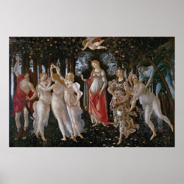 Primavera Botticelli Poster (Framsidan)