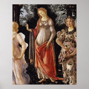 Primavera, Detalj Venus, Sandro Botticelli Poster