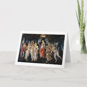 Primavera, Sandro Botticelli, 1482 Kort