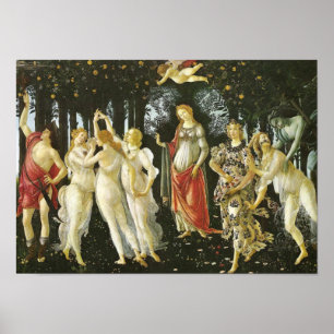 Primavera, Sandro Botticelli Fine Art Poster