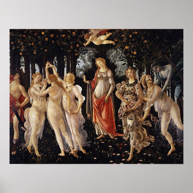 Primavera Sandro Botticelli Poster (Framsidan)