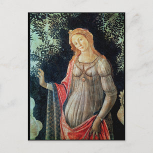 Primavera, uppgift om Venus, 1478 Vykort