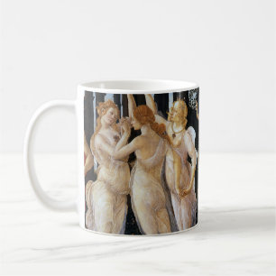 Primavera (uppgift), Sandro Botticelli, 1482 Kaffemugg