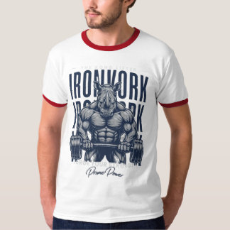 Prime Power | Ironwork Rhino Gym T-Shirt