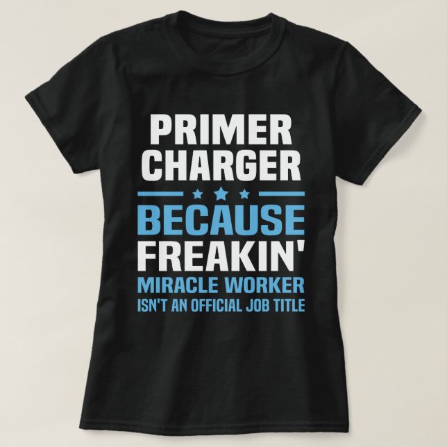 Primer Charger T Shirt (Design framsida)