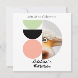 Primer cumpleaños inbjudningar