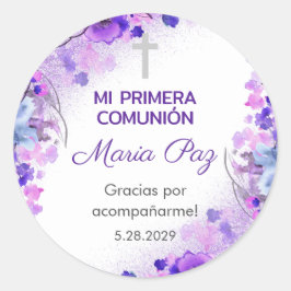 Primera Comunion Gifts and Favors First Communion Runt Klistermärke