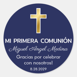 Primera Comunion Gifts and Favors First Communion Runt Klistermärke