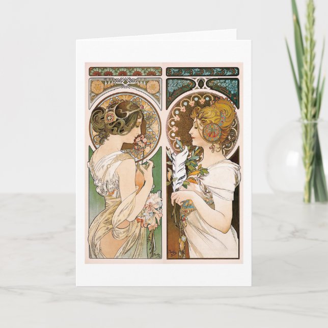 Primerer och ludd, Mucha Kort (Framsida)