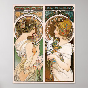 Primerer och ludd, Mucha Poster