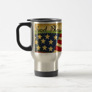 Primitiv Aluminium Mugg från Välsigna dig Amerika 