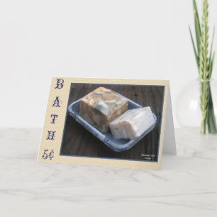 Primitiv Bath Soaps Note Card Kort
