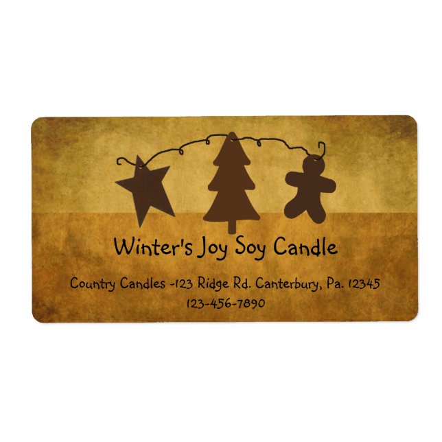 Primitiv dekoration fraktsedel (Framsidan)