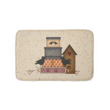Primitiv Faith Family Friends Bath Mat