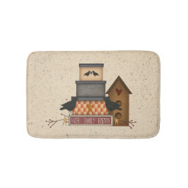 Primitiv Faith Family Friends Bath Mat Badrumsmatta