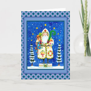PRIMITIV FOLKART BALTIMORE QUILT PAPPA JUL HELGKORT