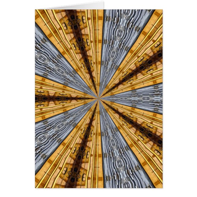 Primitiv futuristiska hälsningskort (Framsidan)