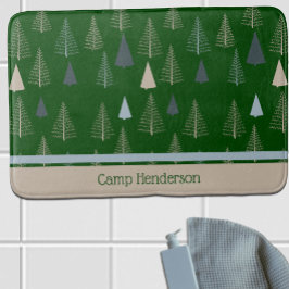 Primitiv Gräs på Grönt Badrumsmatta