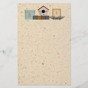 Primitiv insamlingsmall brevpapper