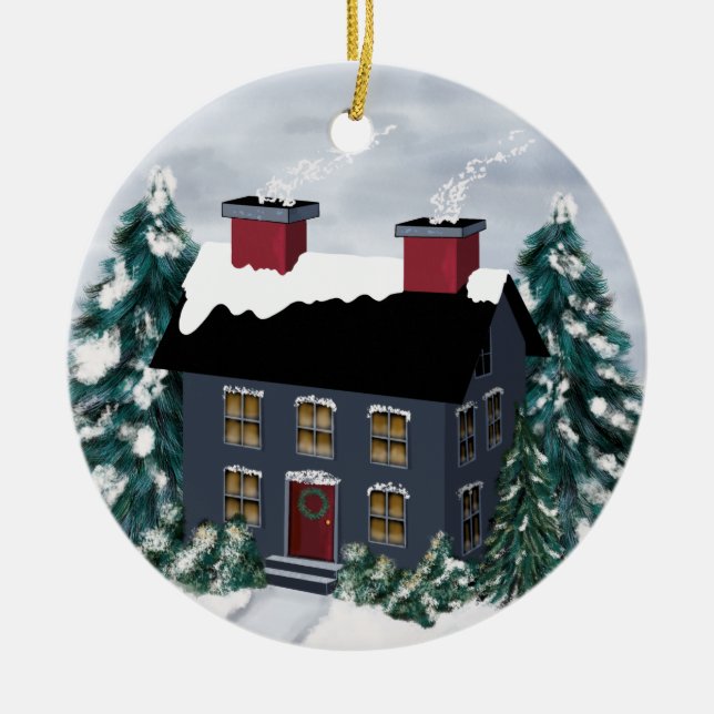 Primitiv julkammare Ornament (Framsidan)