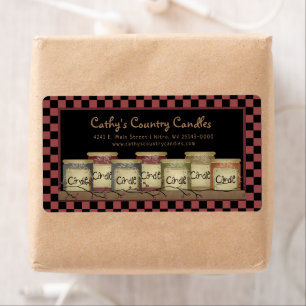 Primitiv Land Candles & Pip Berries Shipping Fraktsedel