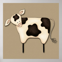 Primitiv Land-konkursdekoration Poster