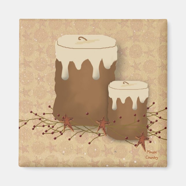 Primitiv ljus, magnet (Framsidan)