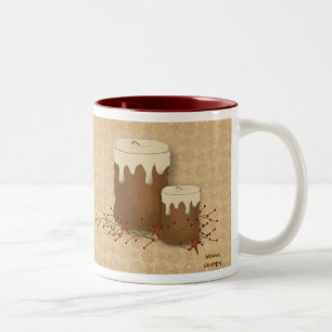 Primitiv ljus Mugg