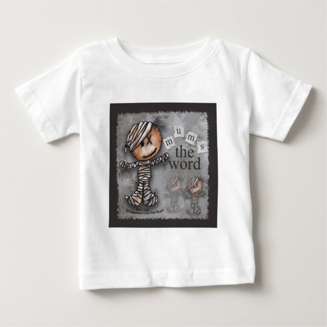 Primitiv mamma-Morsa i Ord T Shirt (Framsida)