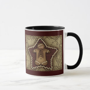 Primitiv pepparkaka"Gingerberry" mugg